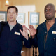 Andy Samberg and Andre Braugher